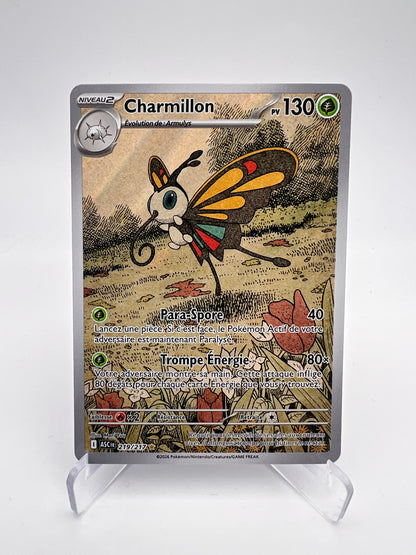 Charmillon 219/217 – AR – Héros Transcendants – NM – Carte Pokémon