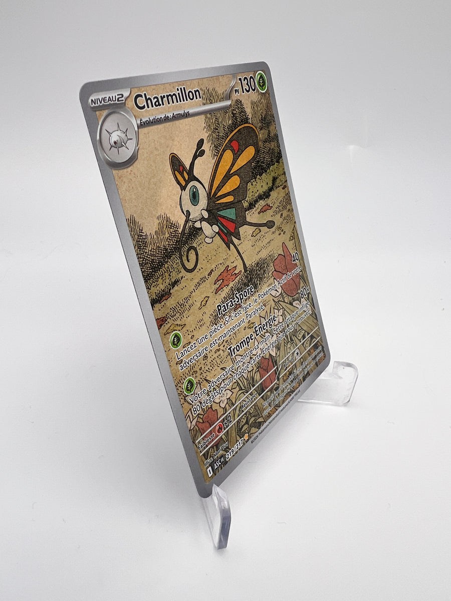 Charmillon 219/217 – AR – Héros Transcendants – NM – Carte Pokémon