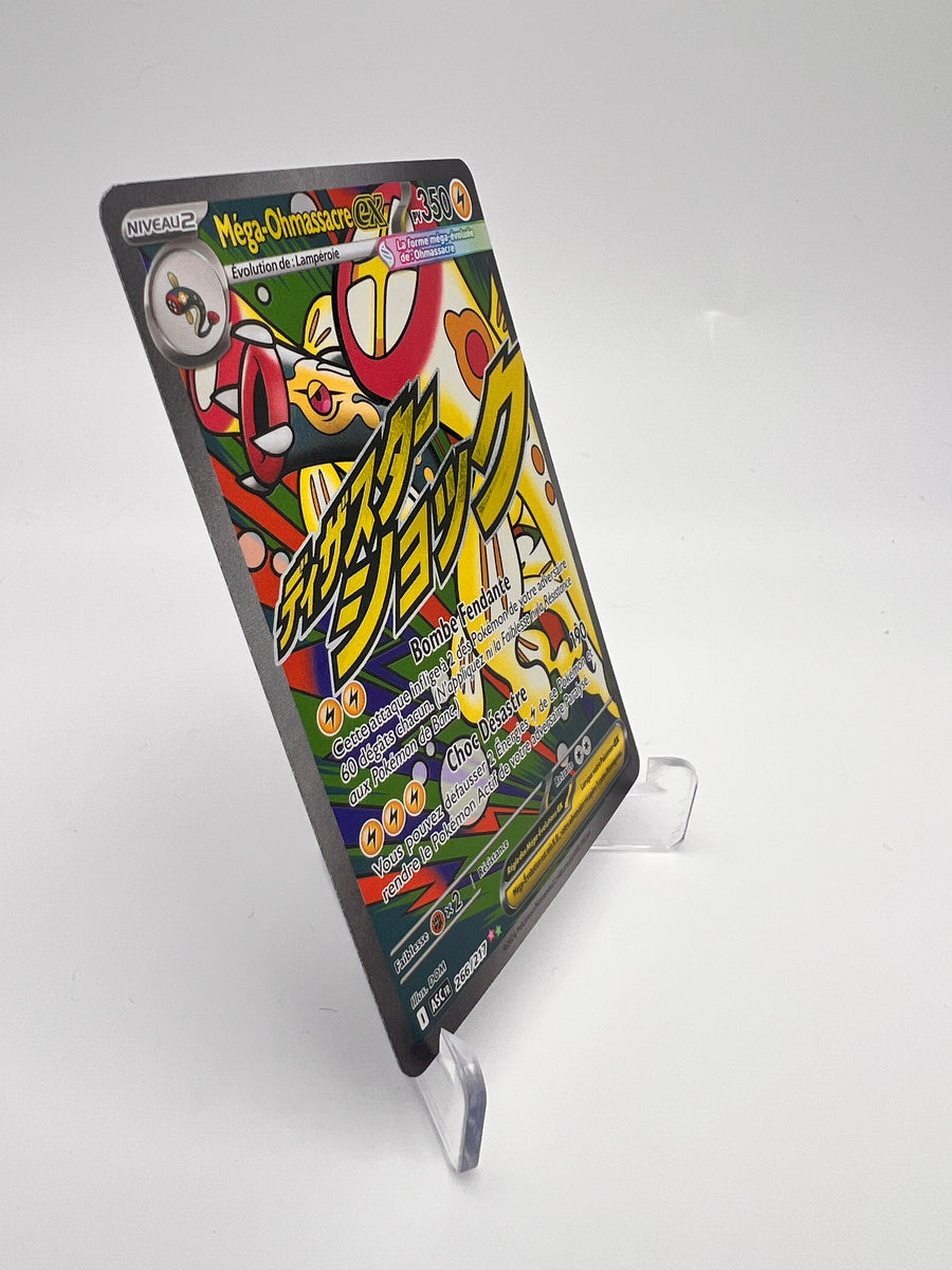 Méga-Ohmassacre ex 266/217 – Tera ex – Héros Transcendants – NM – Carte Pokémon