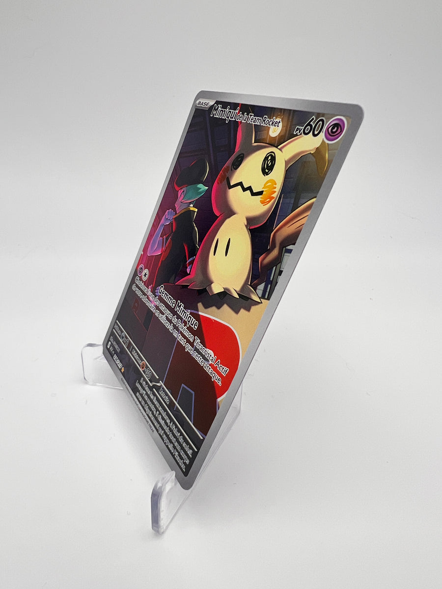 Mimiqui de la Team Rocket 238/217 – AR – Héros Transcendants – NM – Carte Pokémon