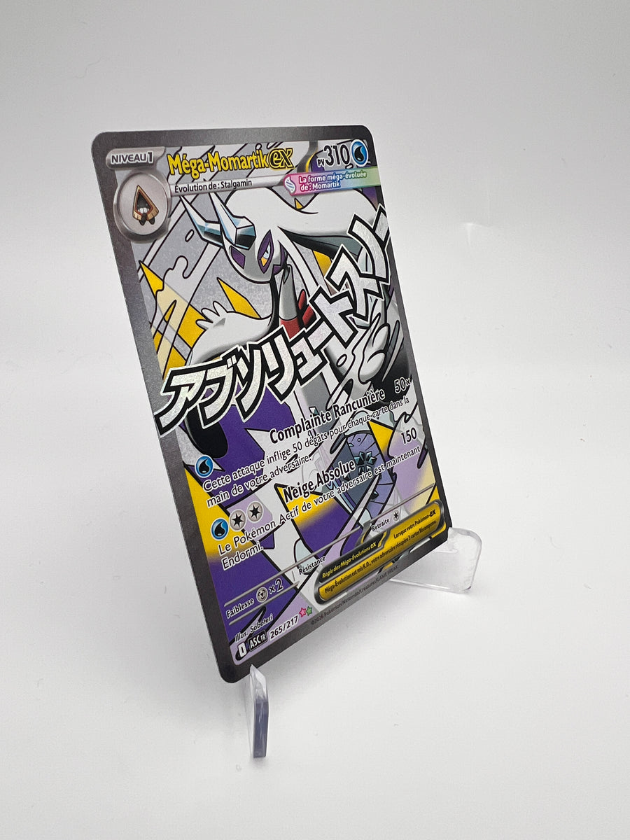 Méga-Momartik ex 265/217 – Tera ex – Héros Transcendants – NM – Carte Pokémon