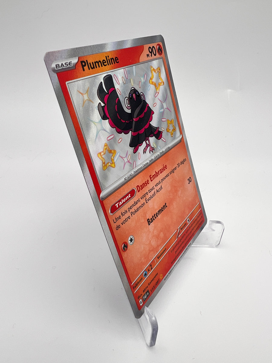 Plumeline 113/091 – Shiny – Destinées de Paldea – NM – Carte Pokémon