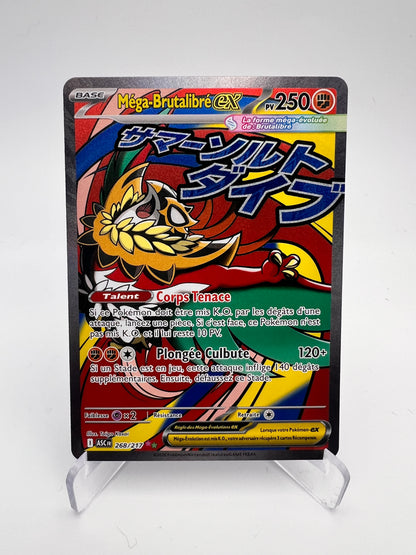 Méga-Brutalibré ex 268/217 – Tera ex – Héros Transcendants – NM – Carte Pokémon