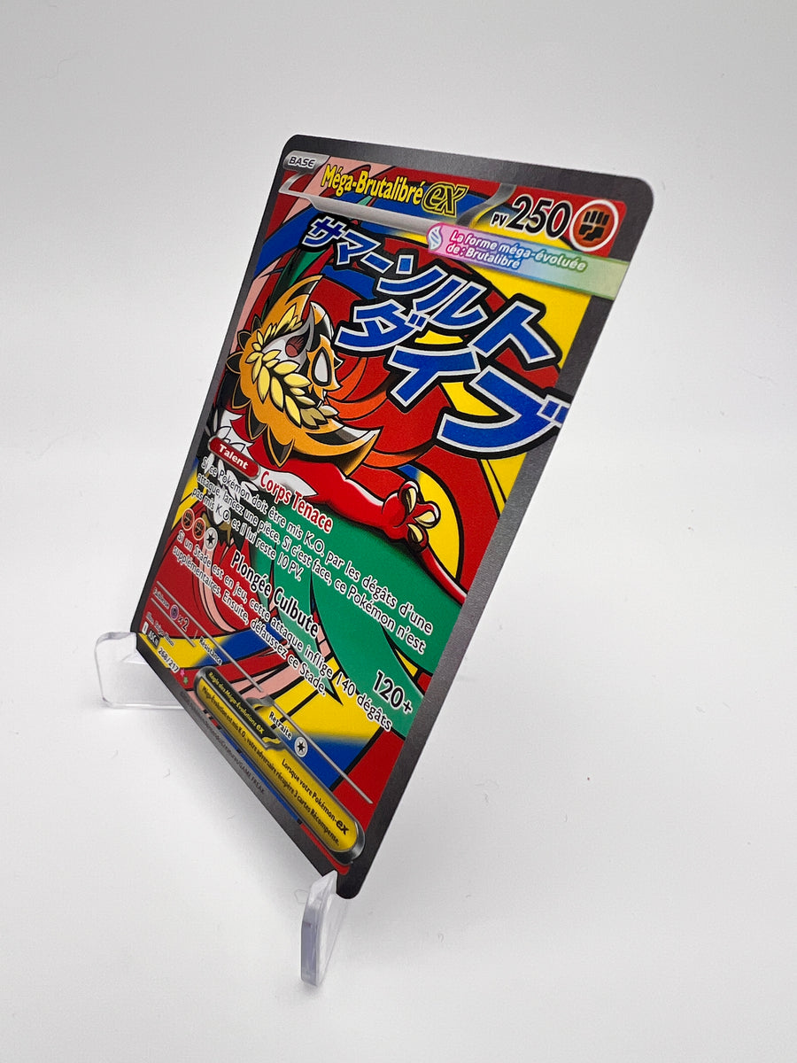 Méga-Brutalibré ex 268/217 – Tera ex – Héros Transcendants – NM – Carte Pokémon