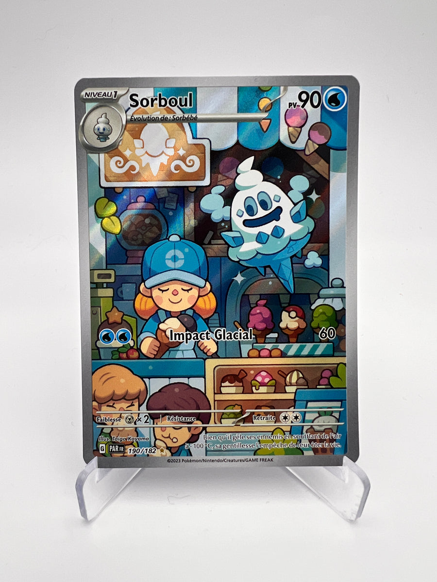 Sorboul 190/182 – AR – Faille Paradoxe – NM – Carte Pokémon