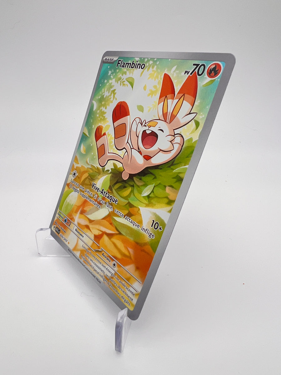 Flambino 225/217 – IR – Héros Transcendants – NM – Carte Pokémon