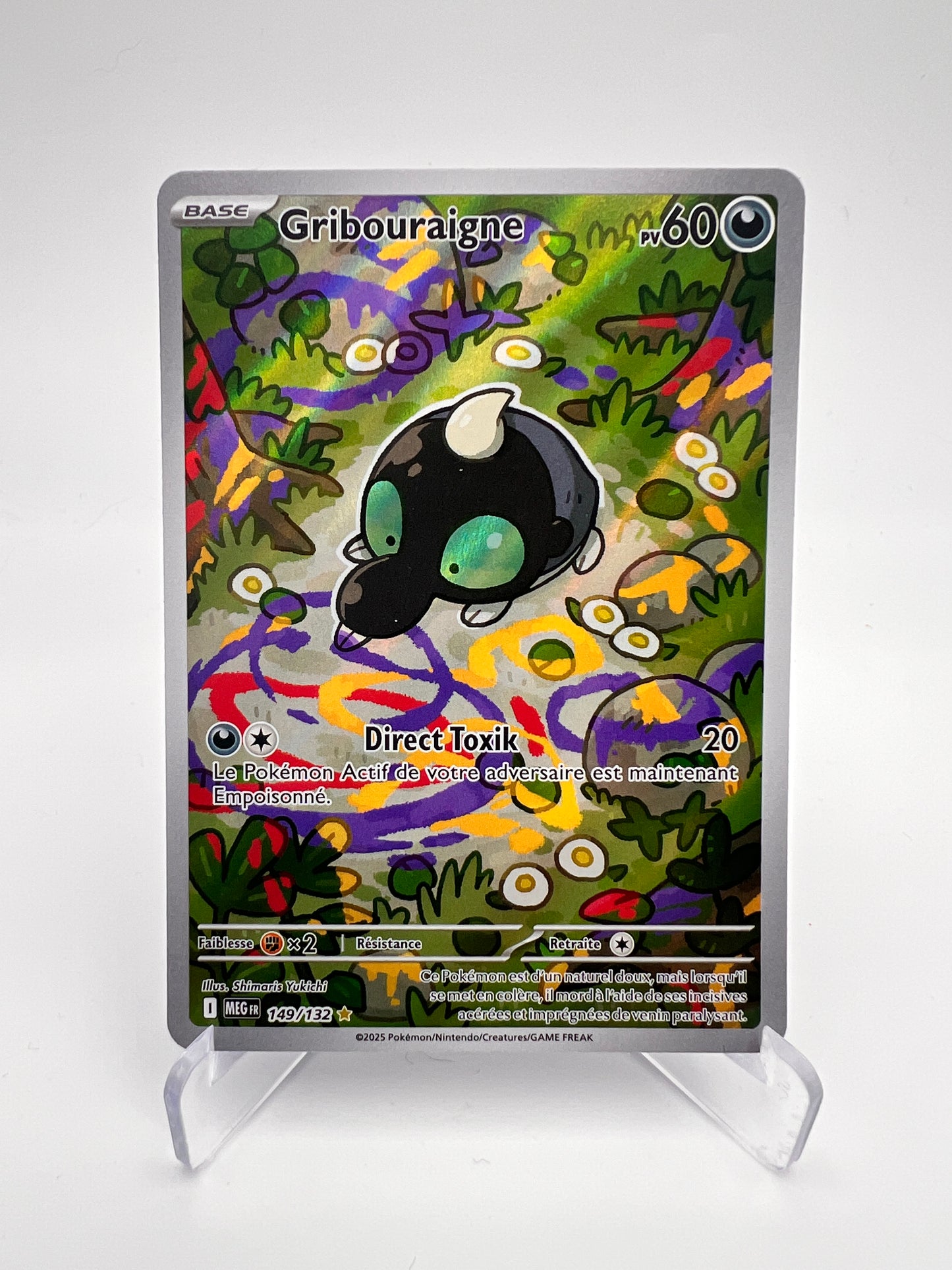 Gribouraigne 149/132 – IR – Méga-Évolution – NM – Carte Pokémon