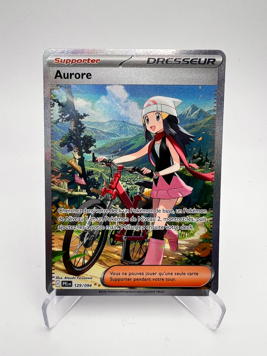 Aurore 129/094 – SIR – Flammes Fantasmagoriques – NM – Carte Pokémon