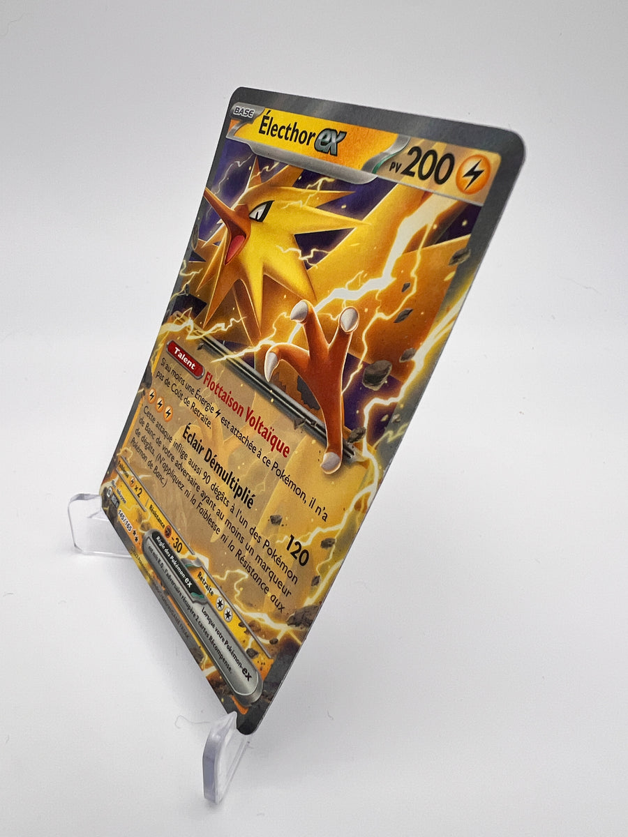 Électhor ex 145/165 – Ultra Rare – Pokémon 151 – NM – Carte Pokémon