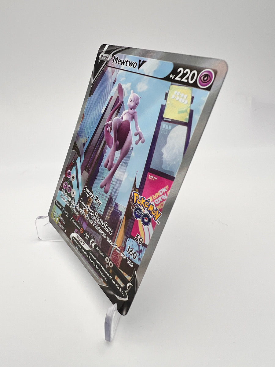 Mewtwo V 072/078 – Ultra Rare – Pokémon GO – NM – Carte Pokémon