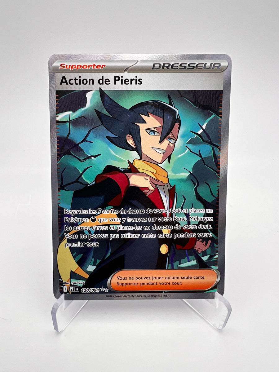 Action de Pieris 120/094 – SIR – Flammes Fantasmagoriques – NM – Carte Pokémon