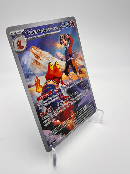 Volcaropod de Luth 222/217 – IR – Héros Transcendants – NM – Carte Pokémon