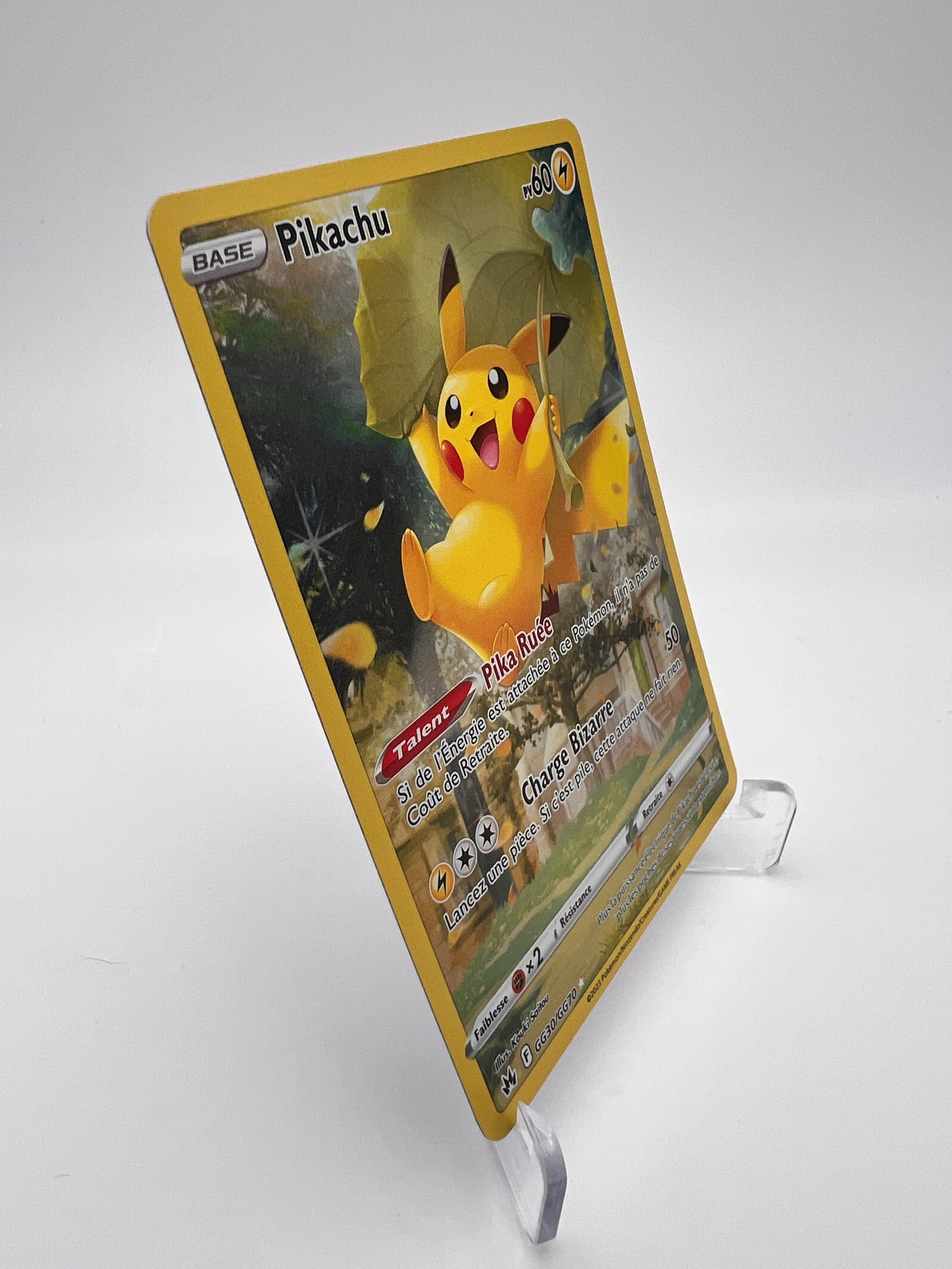 Pikachu GG30/GG70 – GG – Zénith Suprême – NM – Carte Pokémon