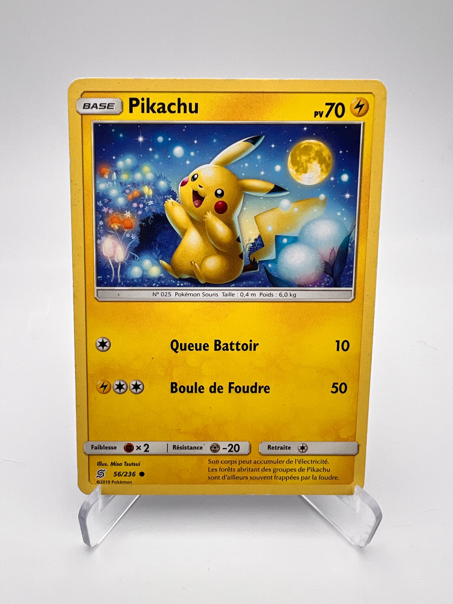 Pikachu 56/236 – Commune – Harmonie des Esprits – Exc – Carte Pokémon