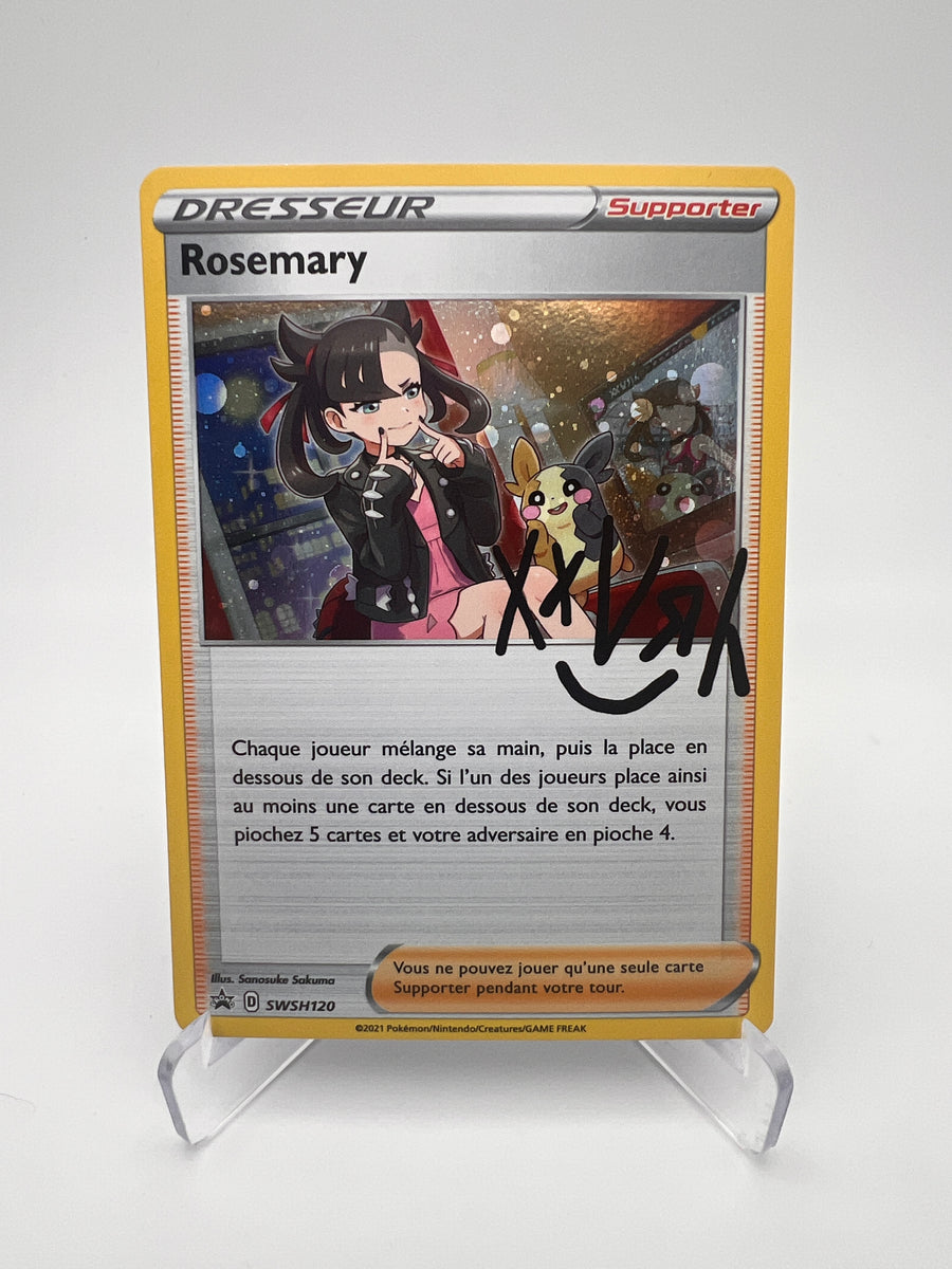Rosemary SWSH120 – Promo Black Star – Épée et Bouclier – Très bon – Carte Pokémon