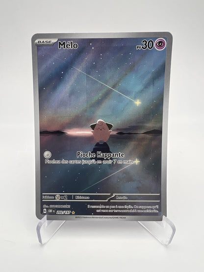 Mélo 202/197 – IR – Flammes Obsidiennes – NM – Carte Pokémon