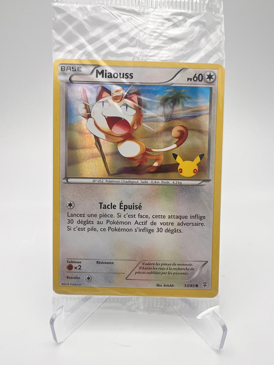 Miaouss 53/83 – Générations – Promo 20 ans scellée FR – NM