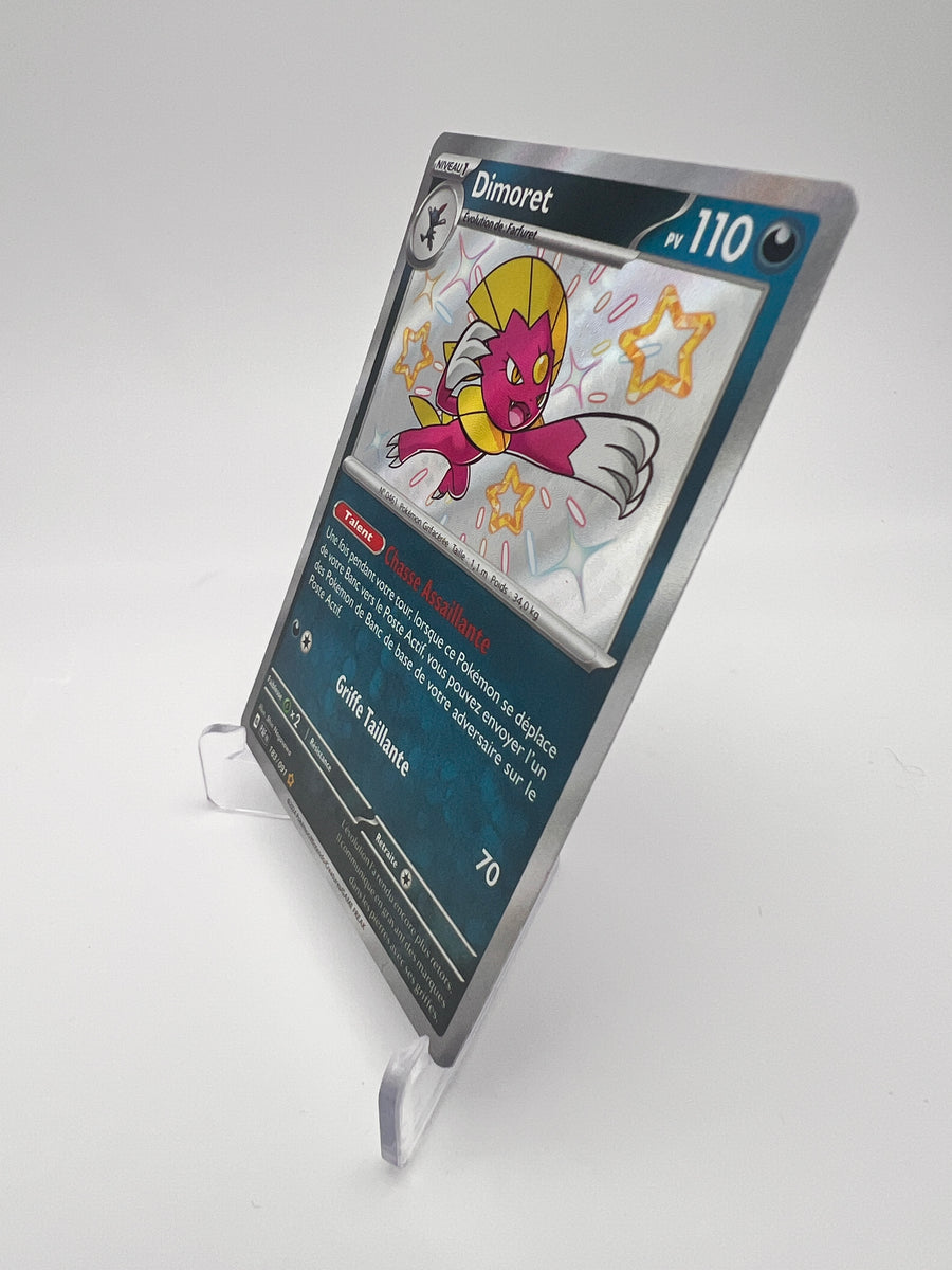 Dimoret 183/091 – Destinées de Paldea – Shiny Rare – FR – NM