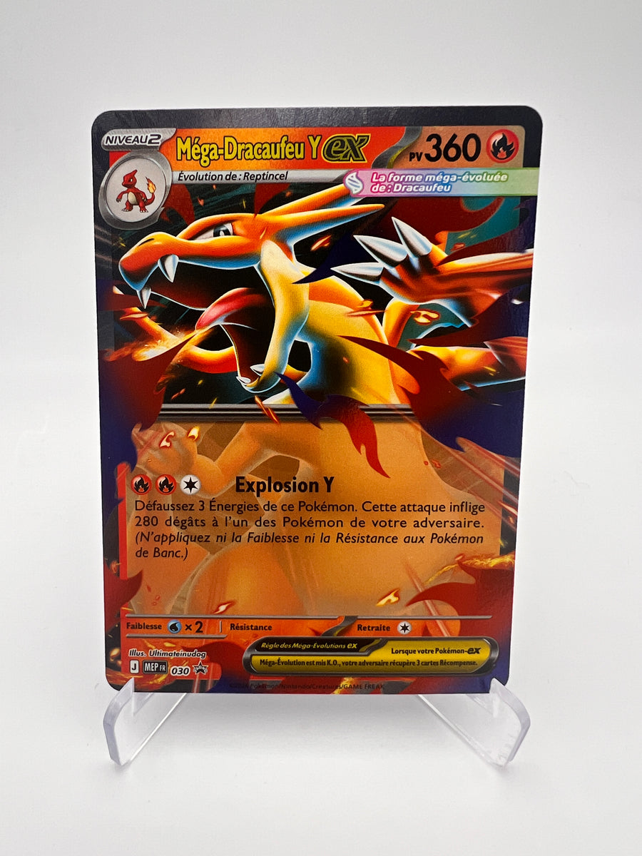 Méga Dracaufeu Y ex MEP 030 - Evolutions