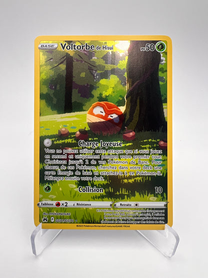 Voltorbe de Hisui GG01/GG70 – Zénith Suprême – FR – État : Near Mint