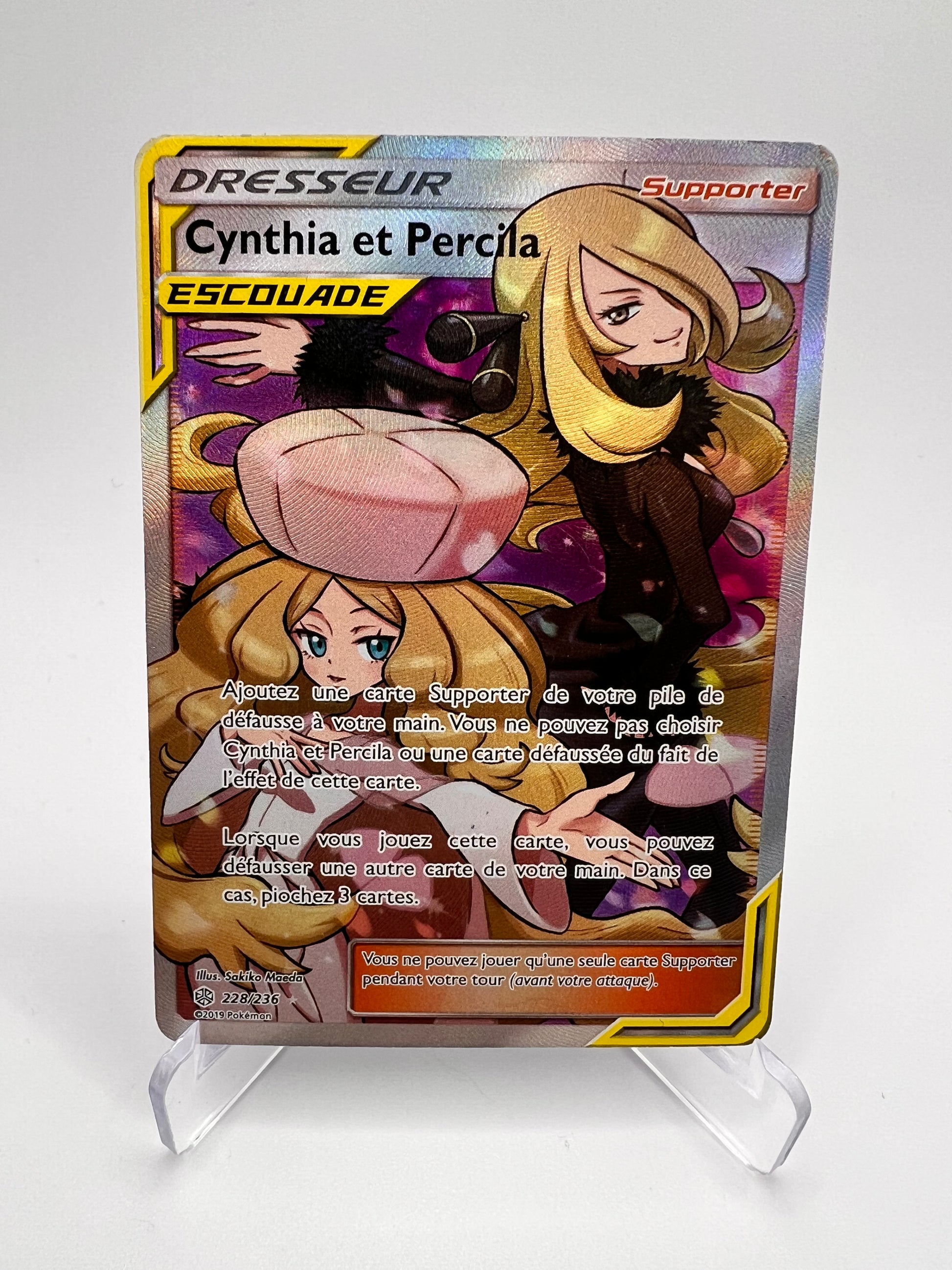 Cynthia et Percila 228/236 - Pikadi Collect