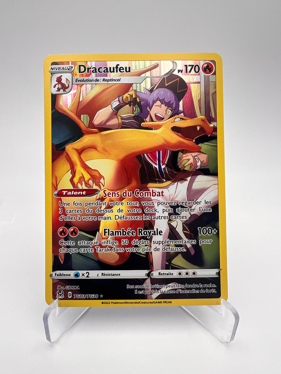 Dracaufeu TG03/TG30 - Origine Perdue – Origine Perdue – Carte Pokémon Trainer Gallery