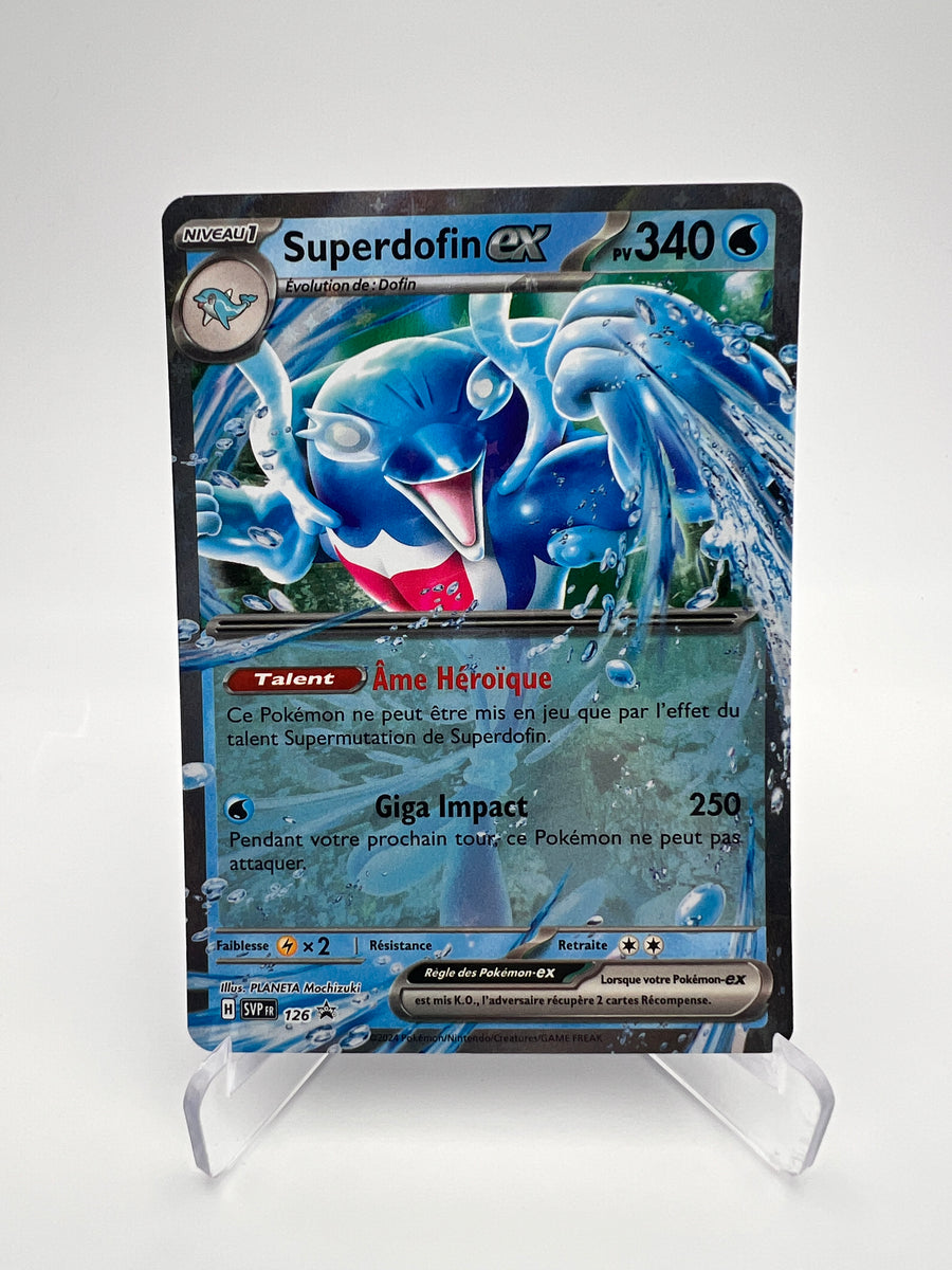 Superdofin ex SVP126 – Promo Black Star Écarlate & Violet – FR – État : Near Mint