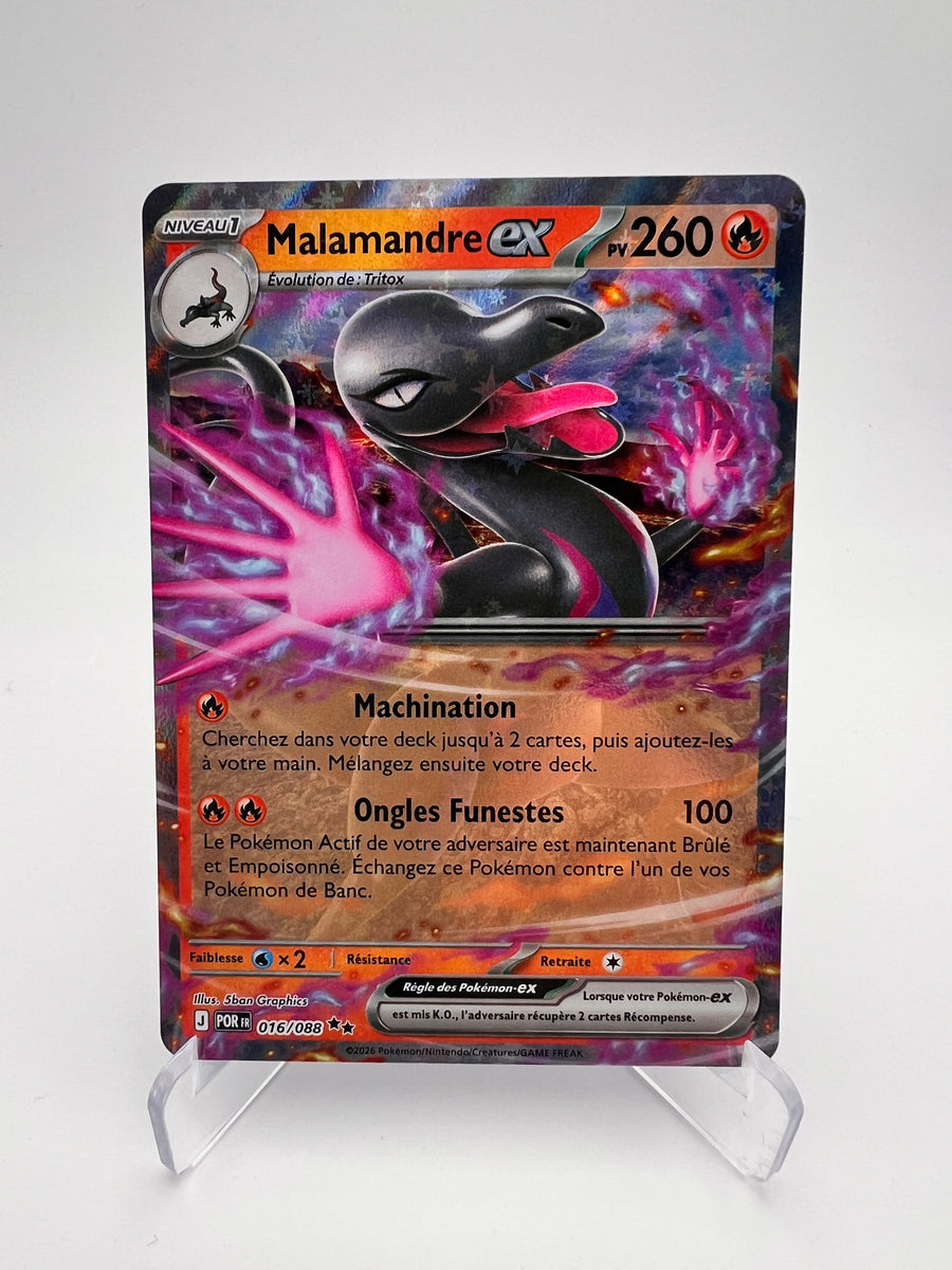 Malamandre ex 016/088 – Foudre Noire – FR – État : Near Mint
