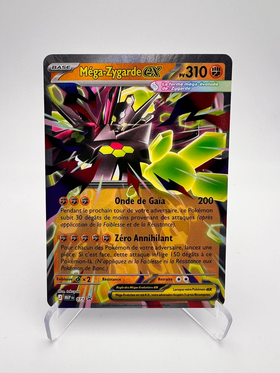 Méga-Zygarde ex 071 – Méga-Évolution – FR – État : Near Mint
