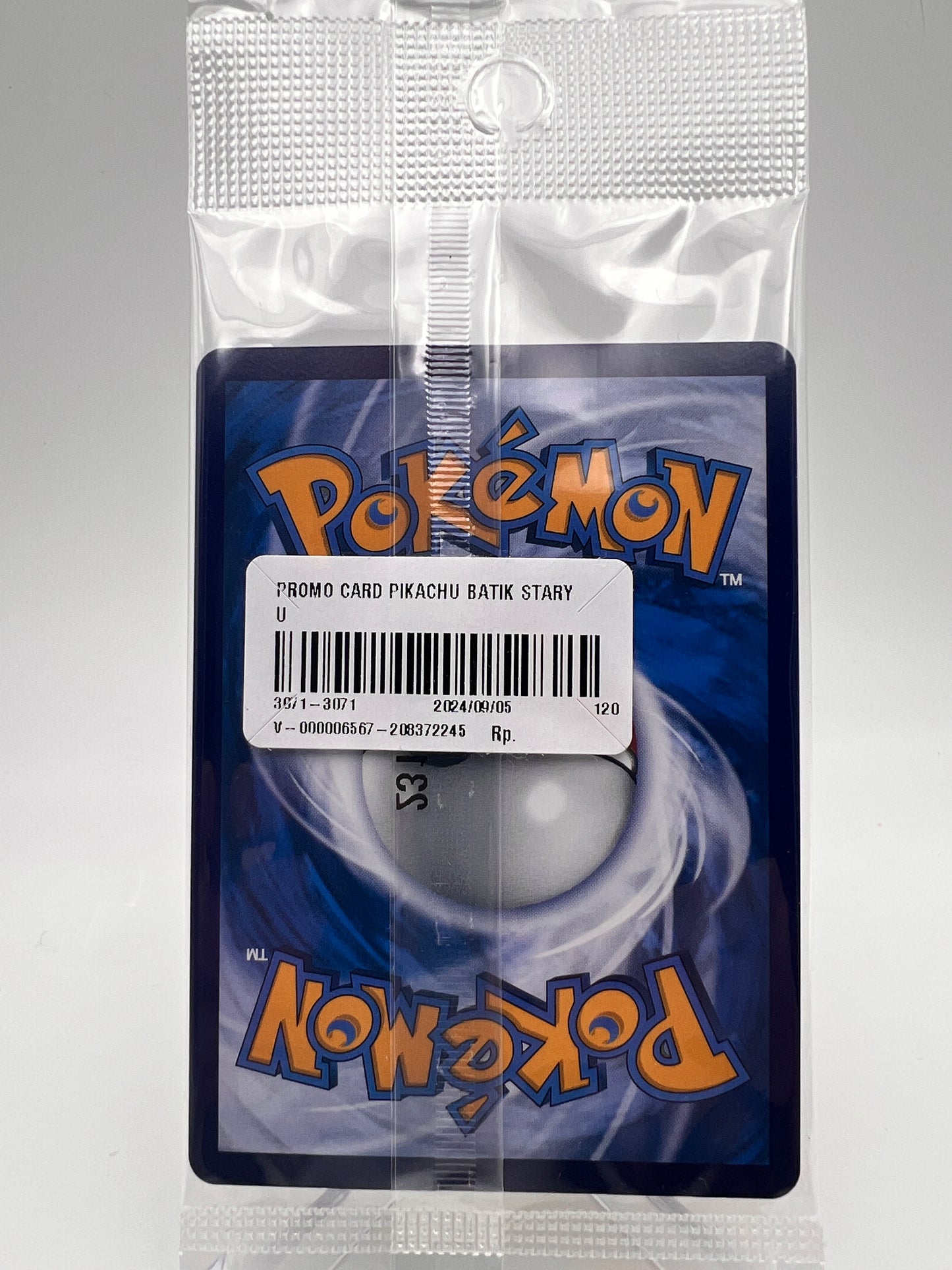 Pikachu Berkemeja Batik – Lot de 4 Promos Scellées – Pikachu’s Indonesia Journey – Scellé – Cartes Pokémon