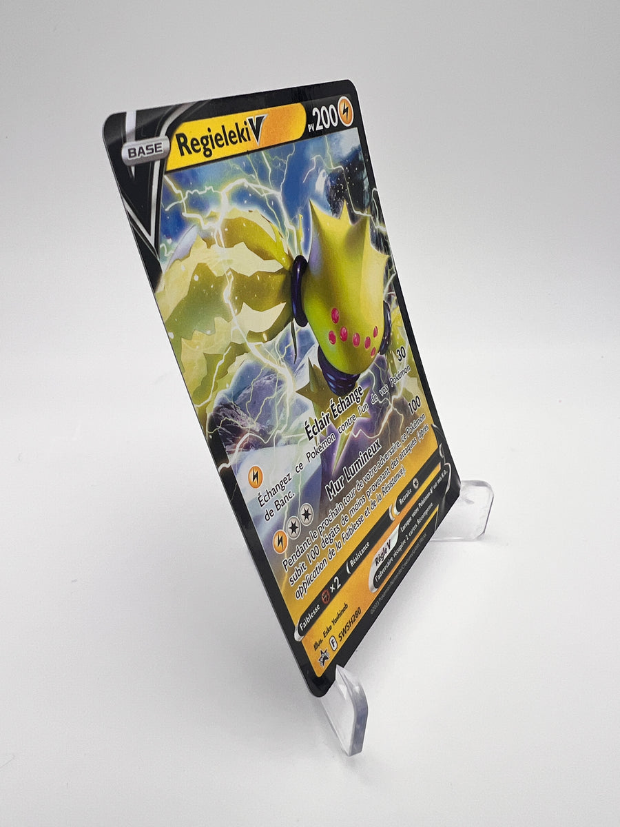 Regieleki V SWSH280 – Promo Black Star Épée et Bouclier – FR – Near Mint – Carte Pokémon