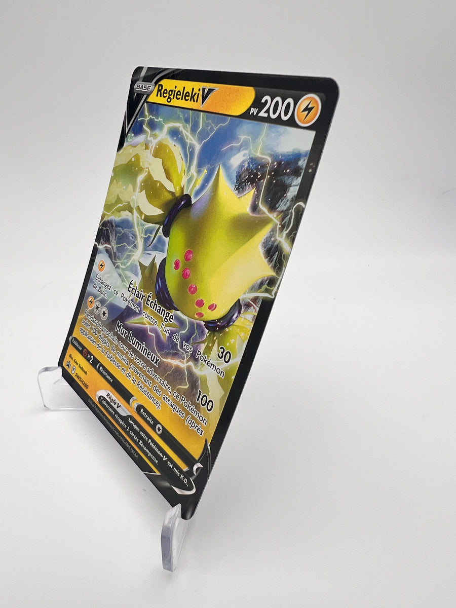 Regieleki V SWSH280 – Promo Black Star Épée et Bouclier – FR – Near Mint – Carte Pokémon
