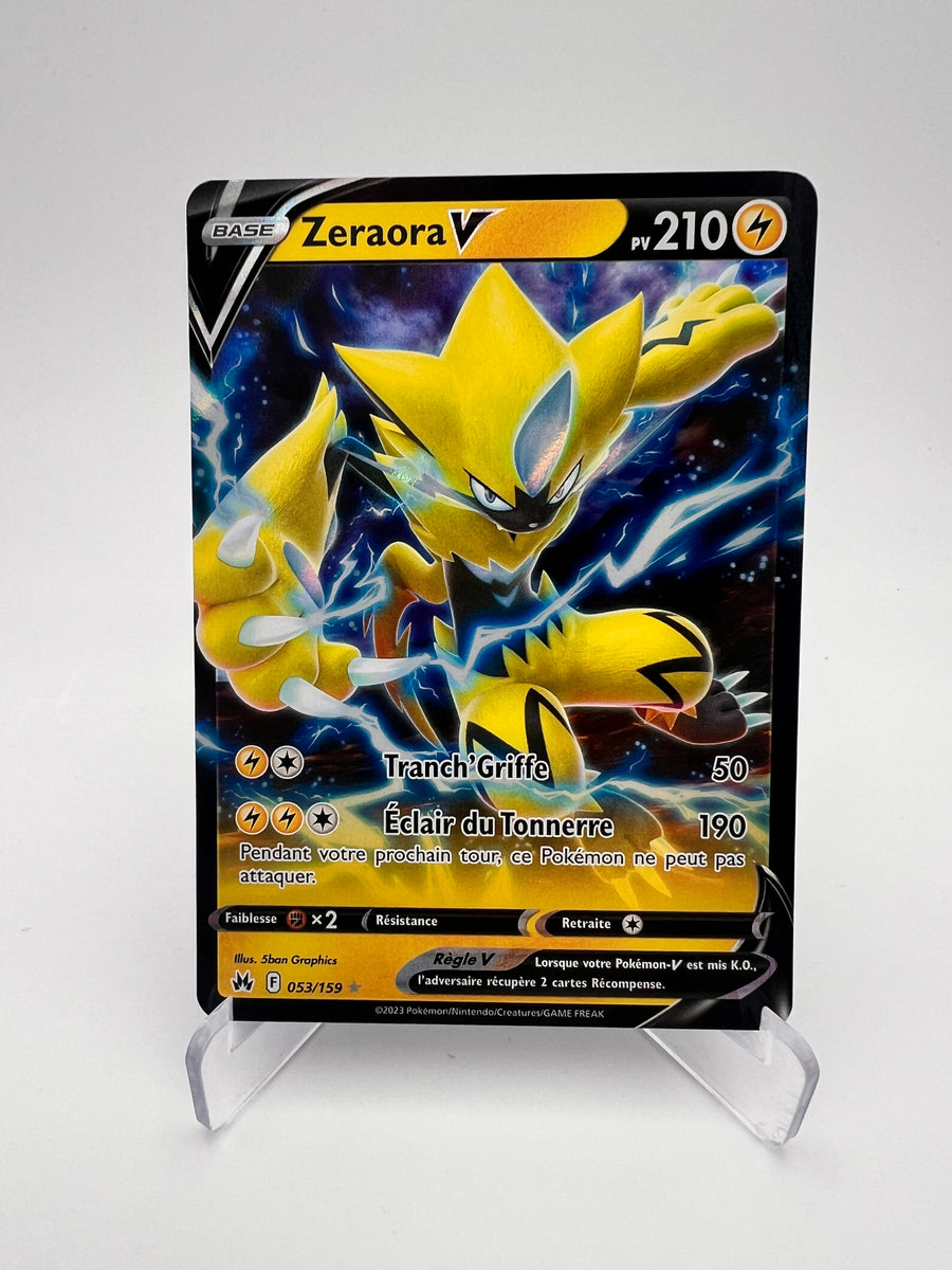Zeraora V 053/159 – Règne de Glace – FR – Near Mint – Carte Pokémon
