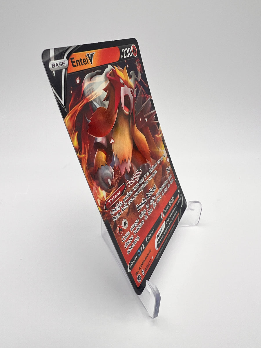 Entei V 022/172 – Stars Étincelantes – FR – Near Mint – Carte Pokémon