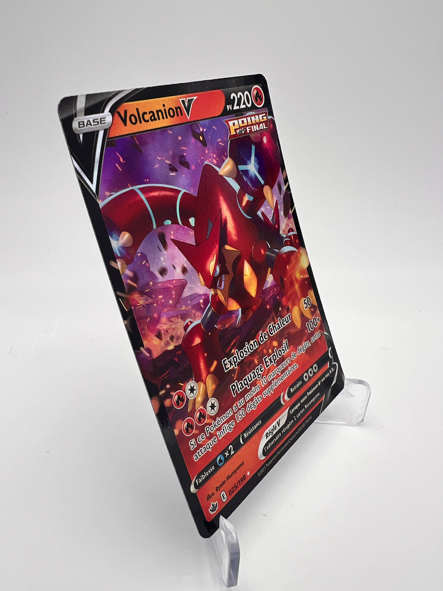 Volcanion V 025/198 – Poing de Fusion – FR – Near Mint – Carte Pokémon