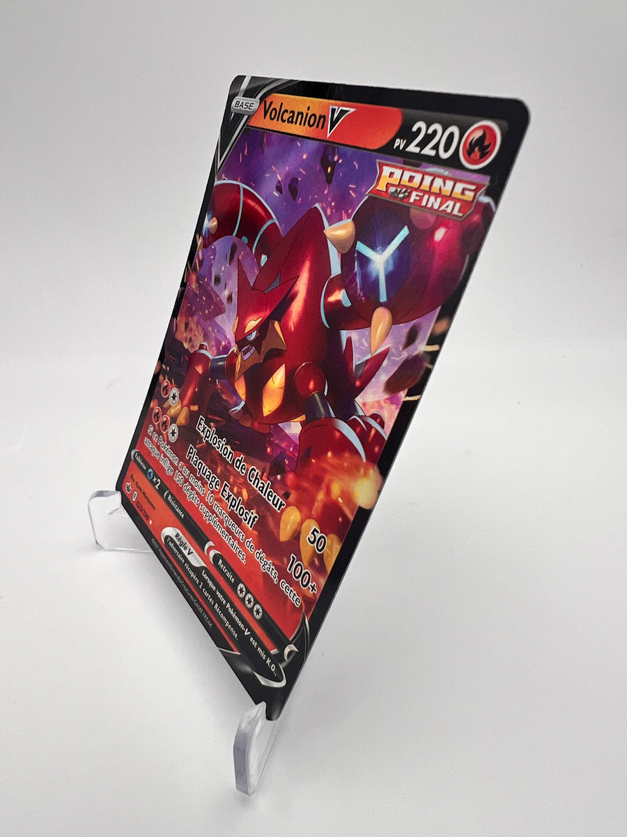 Volcanion V 025/198 – Poing de Fusion – FR – Near Mint – Carte Pokémon