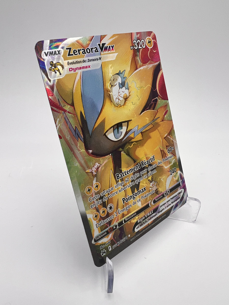 Zeraora VMAX GG42/GG70 – Zénith Suprême – FR – Near Mint – Galarian Gallery