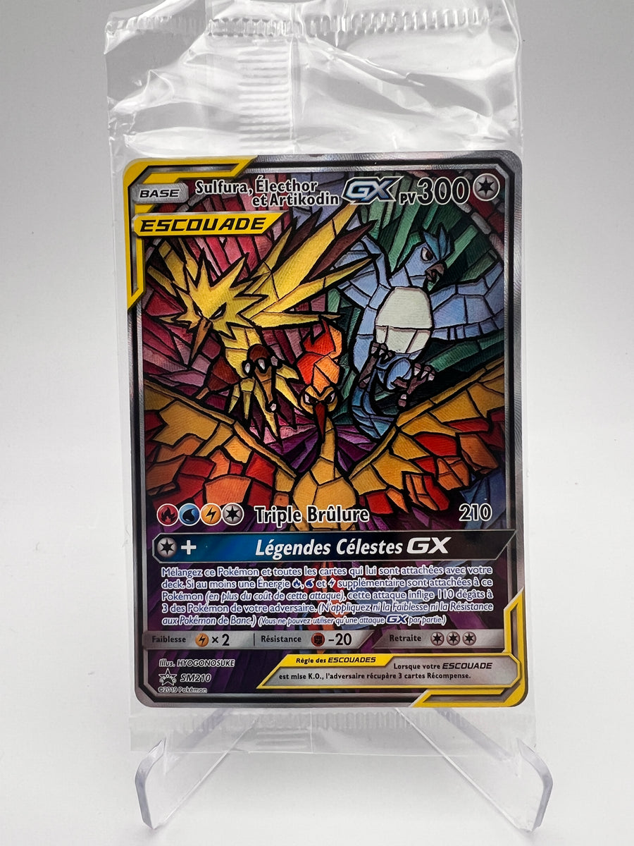 Sulfura, Électhor et Artikodin GX SM210 – Promo Black Star – FR – Scellé – Escouade