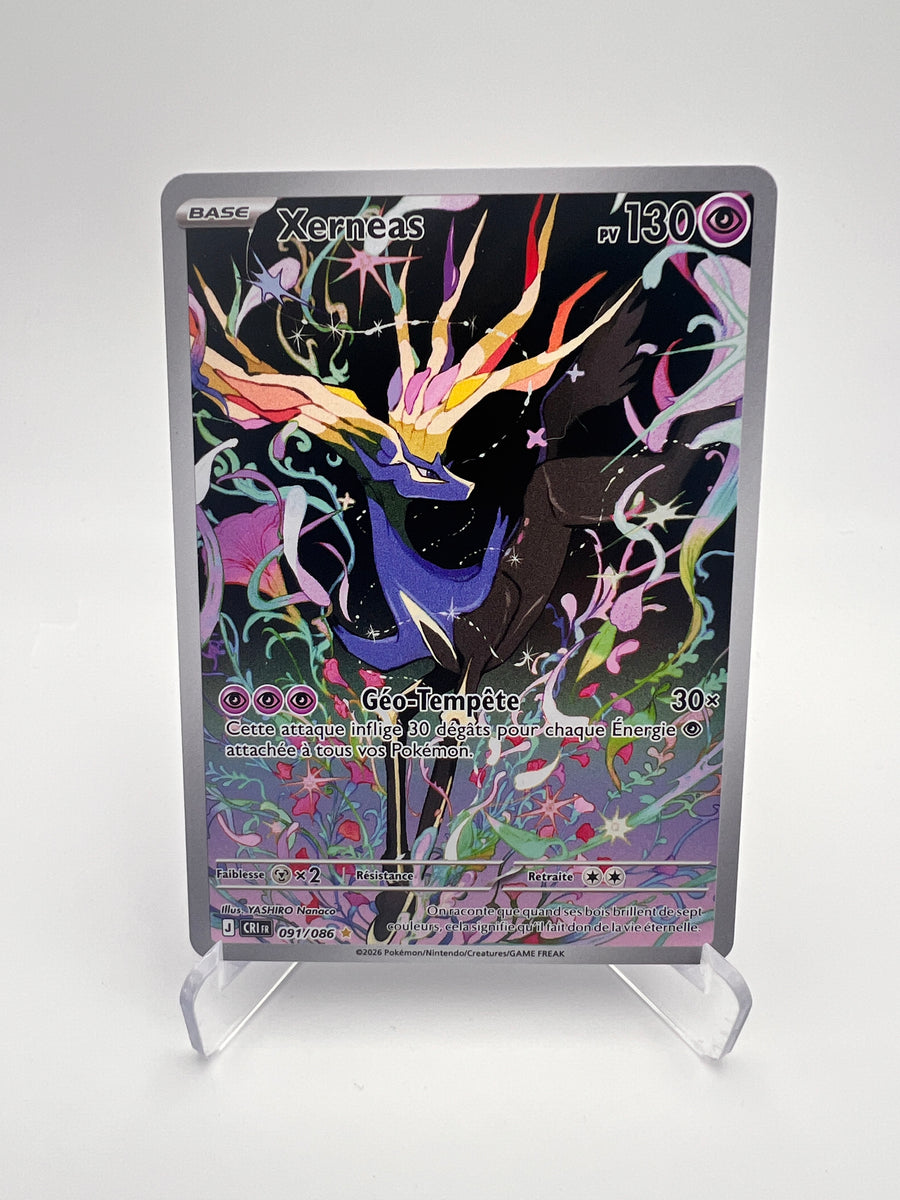 Xerneas 091/086 - Chaos Ascendant - FR - Near Mint - Art Rare