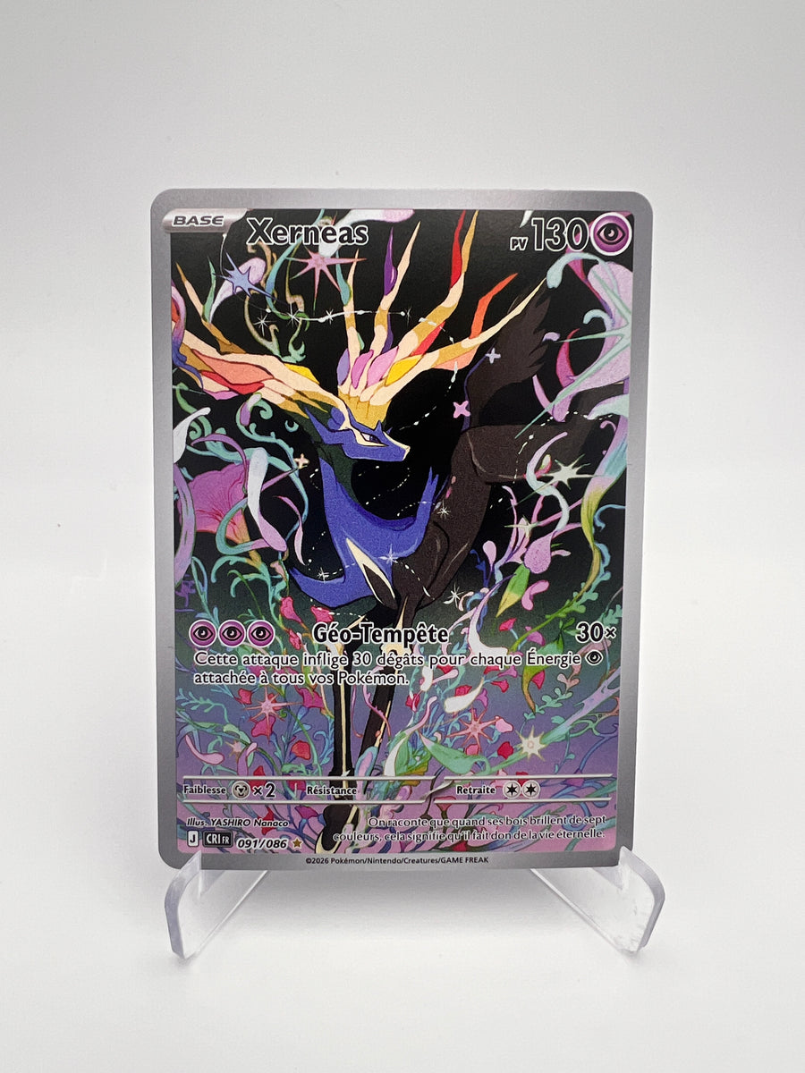 Xerneas 091/086 AR - Chaos Ascendant - FR - Illustration Rare Pokémon