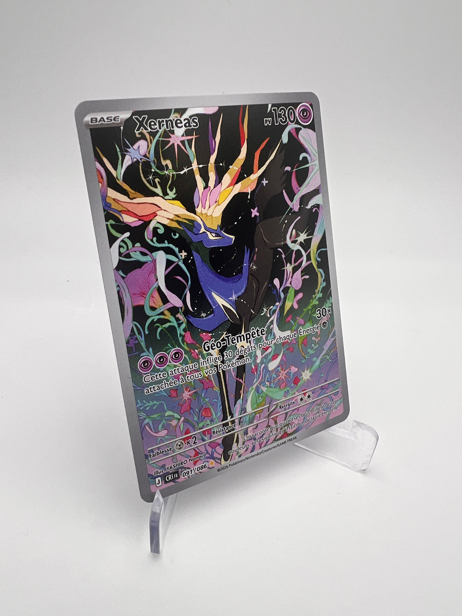 Xerneas 091/086 AR - Chaos Ascendant - FR - Illustration Rare Pokémon