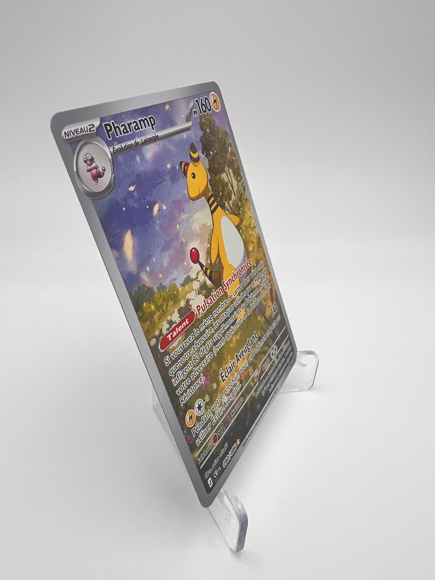 Pharamp 090/086 AR - Chaos Ascendant - FR - Illustration Rare Pokémon