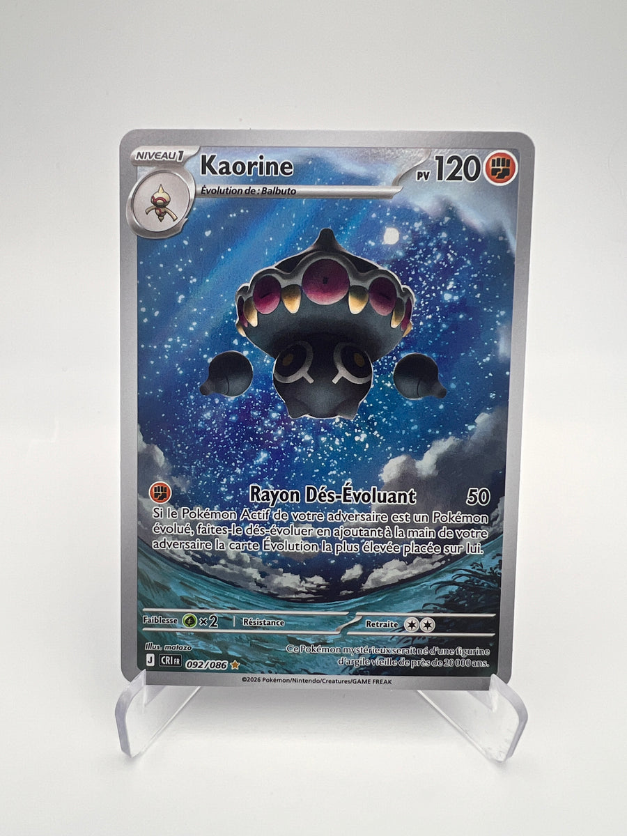 Kaorine 092/086 AR - Chaos Ascendant - FR - Illustration Rare Pokémon