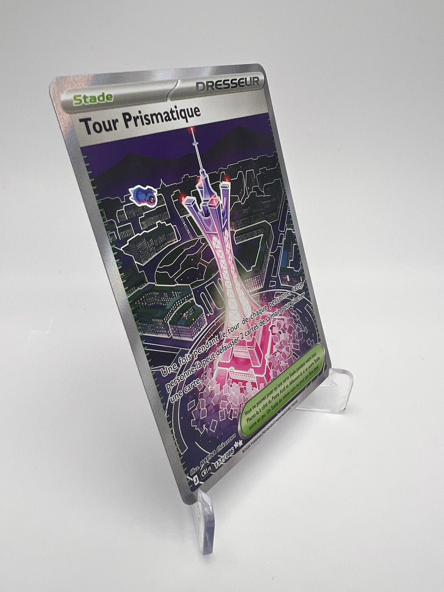 Tour Prismatique 111/086 - Chaos Ascendant - FR - Carte Dresseur Hyper Rare