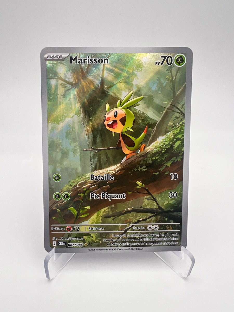 Marisson 087/086 AR - Chaos Ascendant - FR - Illustration Rare Pokémon