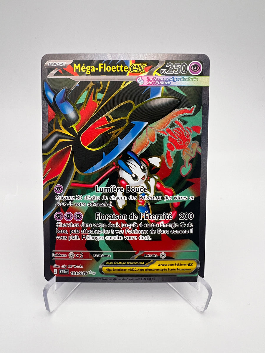 Méga-Floette ex 101/086 - Chaos Ascendant - FR - Ultra Rare Méga-Évolution