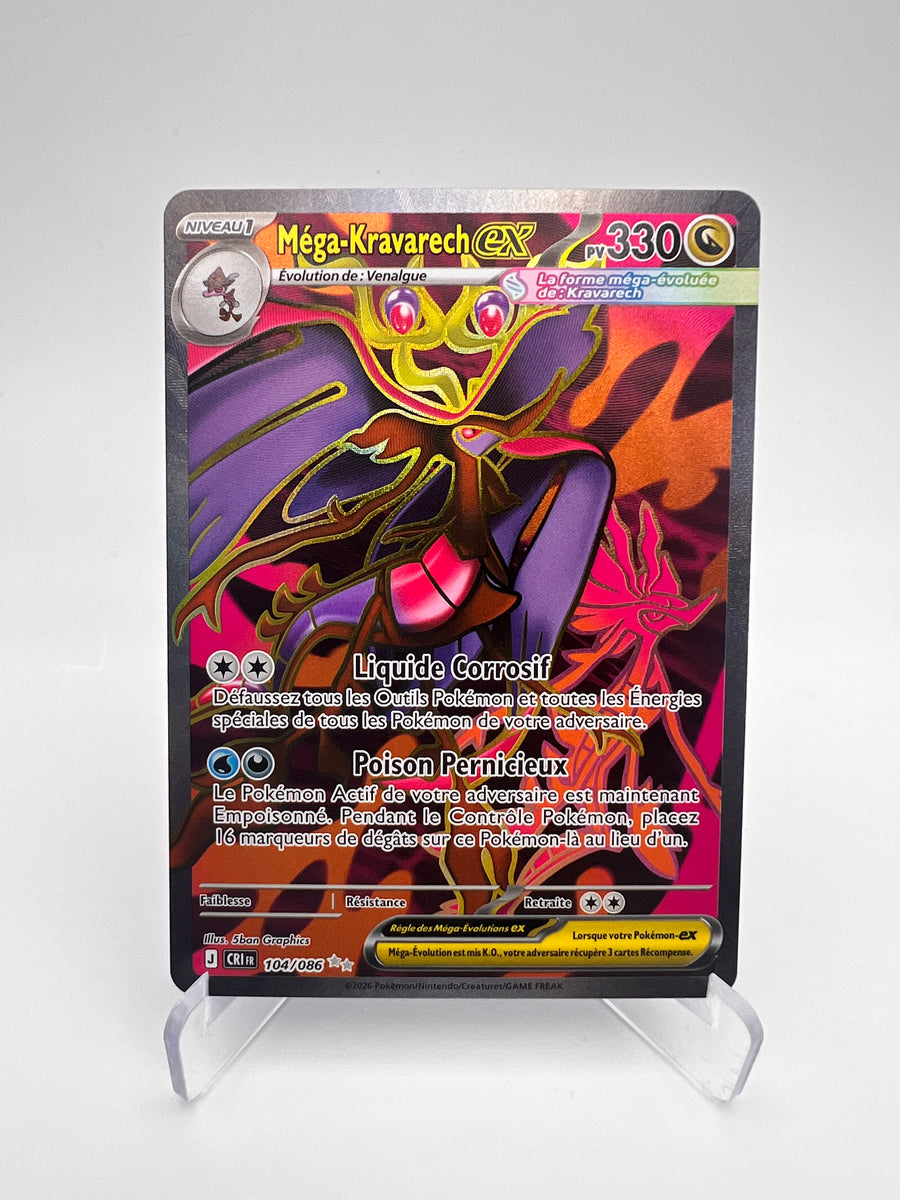 Méga-Kravarech ex 104/086 - Chaos Ascendant - FR - Double Rare
