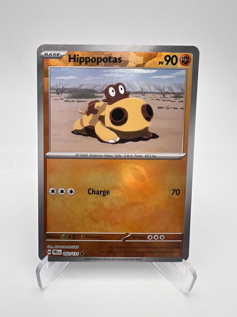 Hippopotas 052/131 Master Ball Reverse - Foudre Noire - FR - Near Mint