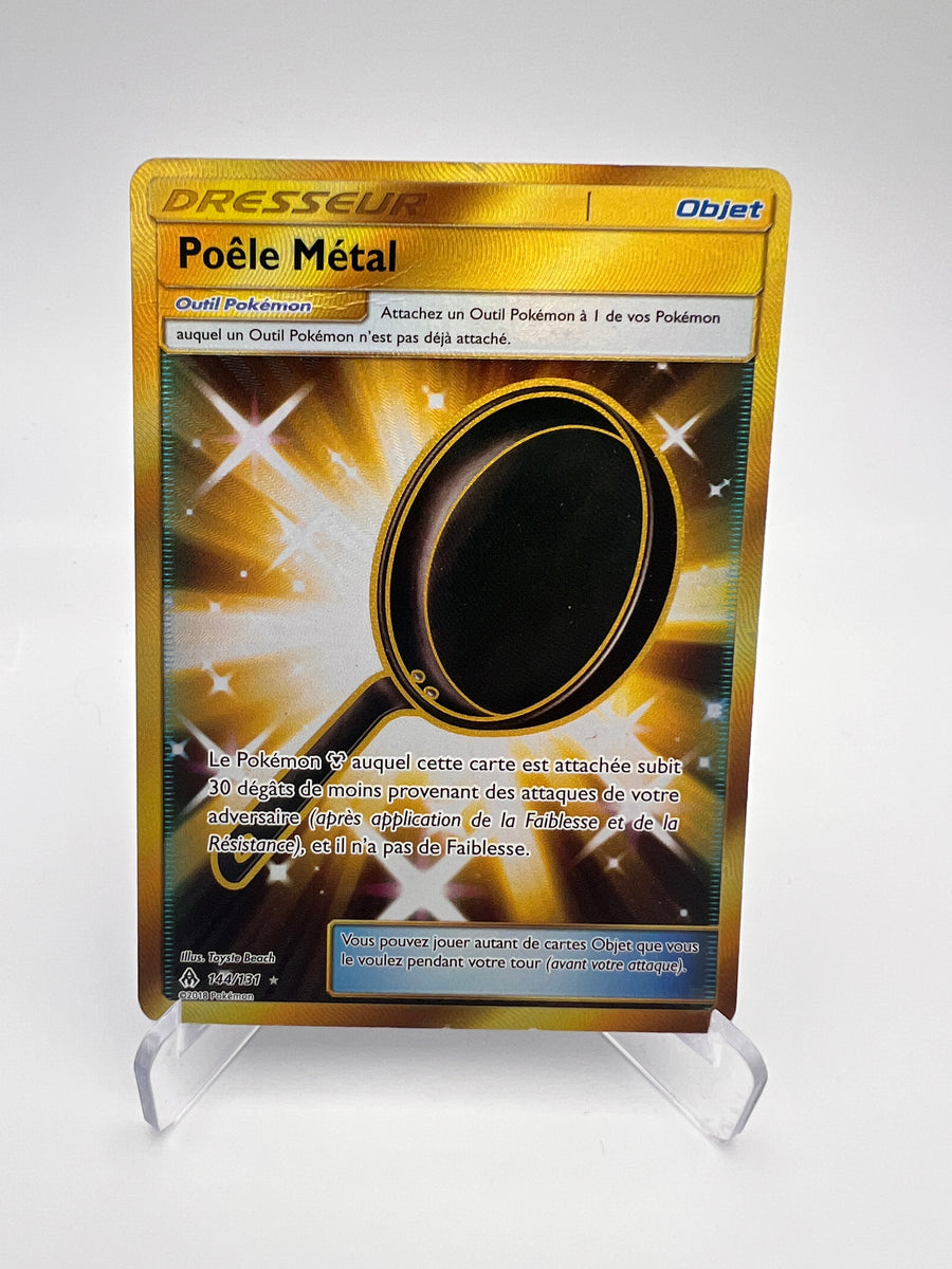 oêle Métal 244/191 – Étincelles Déferlantes – FR – Gold Secret Rare – État mauvais
