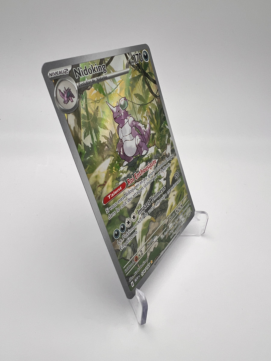 Nidoking 174/165 – Pokémon 151 – FR – Illustration Rare – Near Mint